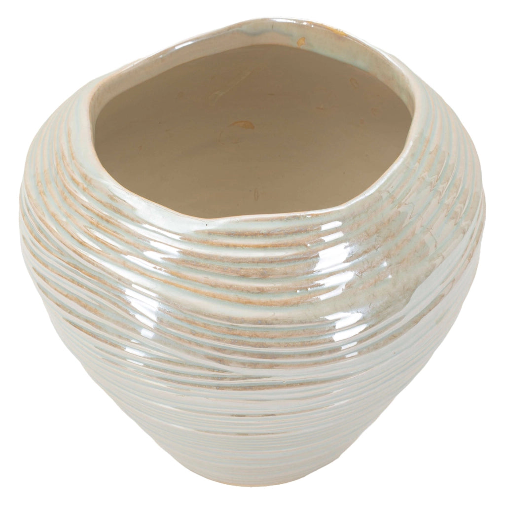 Batobamo, Vaso Finitura Effetto Materico, Rosa