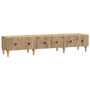 Mobile TV con cassetto Rovere Artigianale 147 x 34,5 x 30 cm