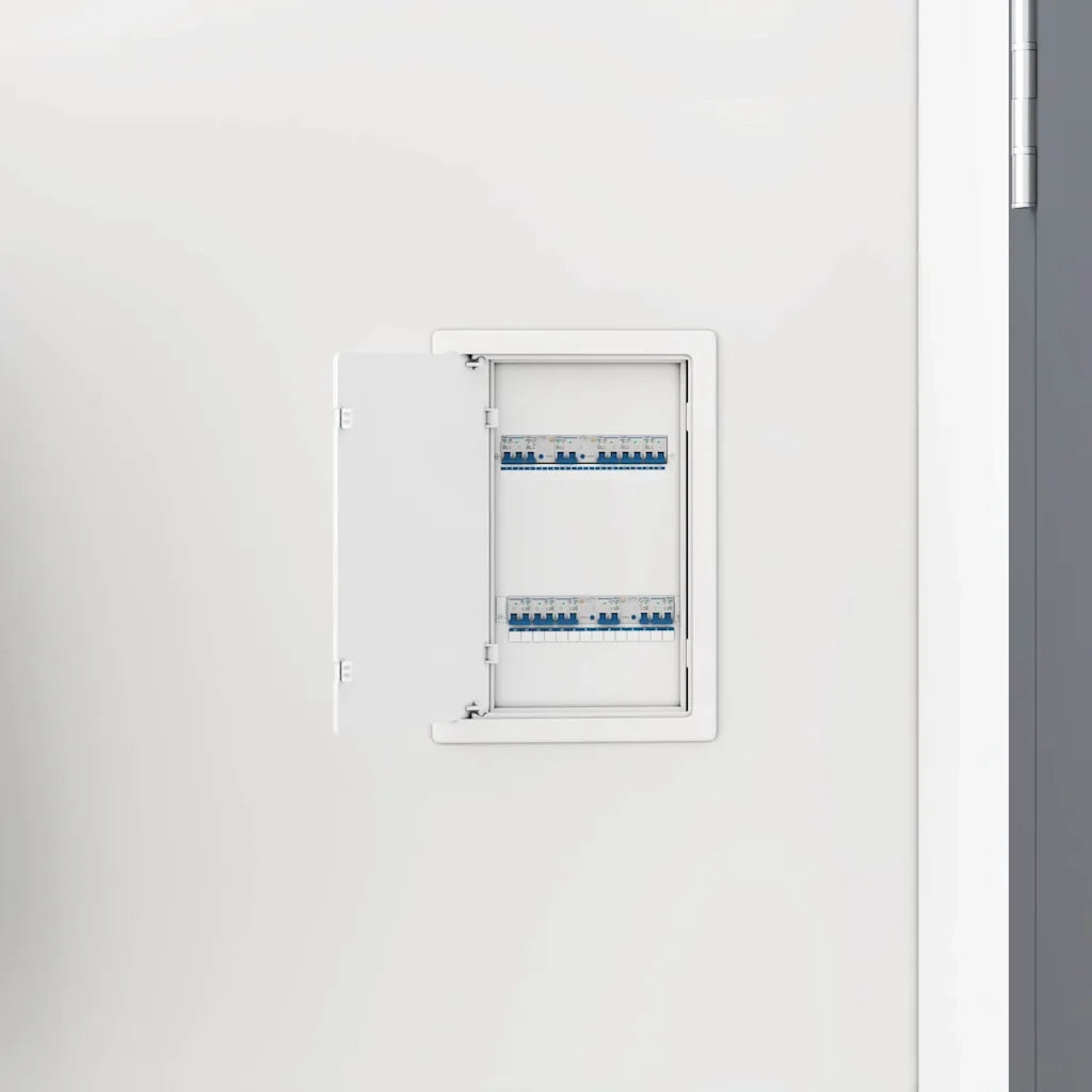 Pannelli di Accesso 2 pz Bianco 15 x 23 cm Plastica ABS CFW8155178