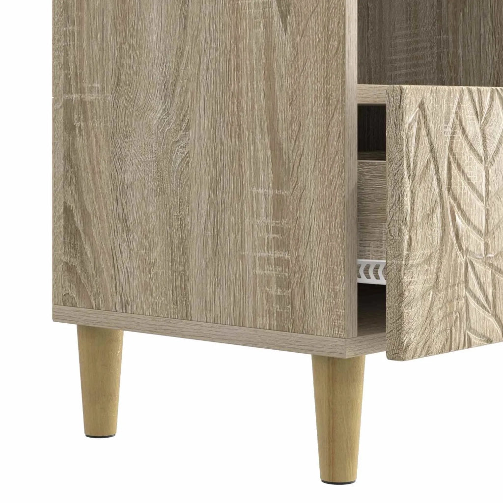 Mobile TV 102 x 34,5 x 50 cm Rovere Sonoma Legno ingegnerizzato 895137