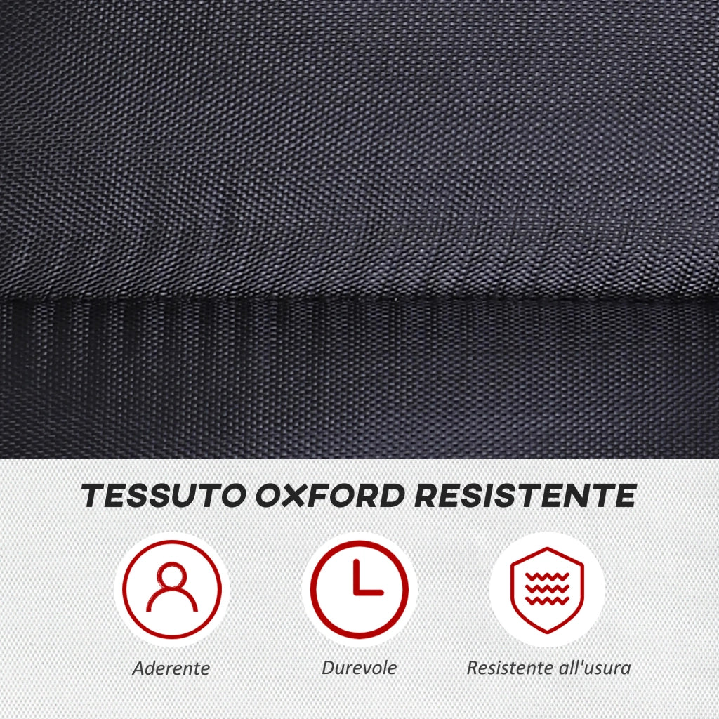 EasyComfort Giubbotto Zavorrato 20kg Unisex 38 Pesi Singoli, Imbottitura, Chiusure, Nero e Rosso