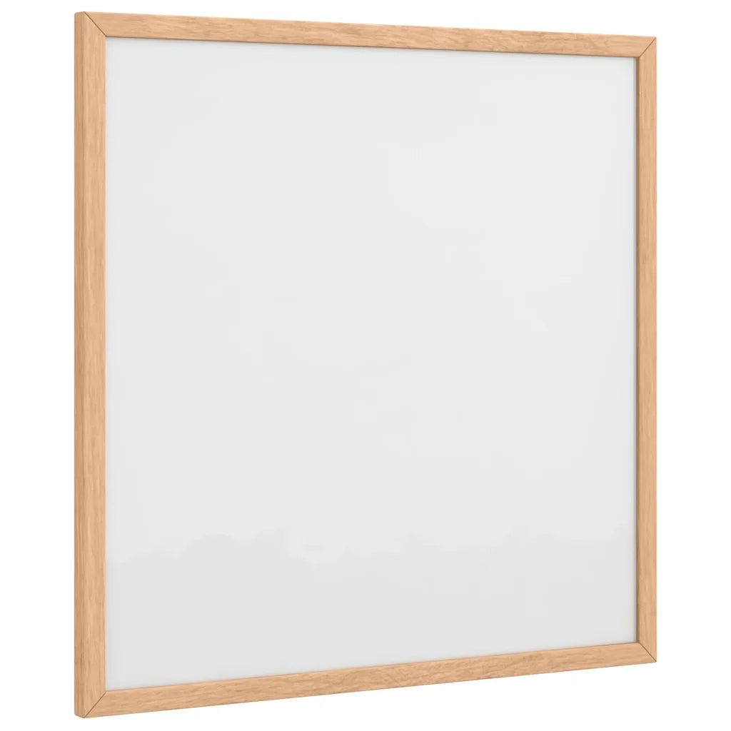 vidaXL Lavagna Bianca Magnetica con Cornice in Legno di Pino 40x40 cm
