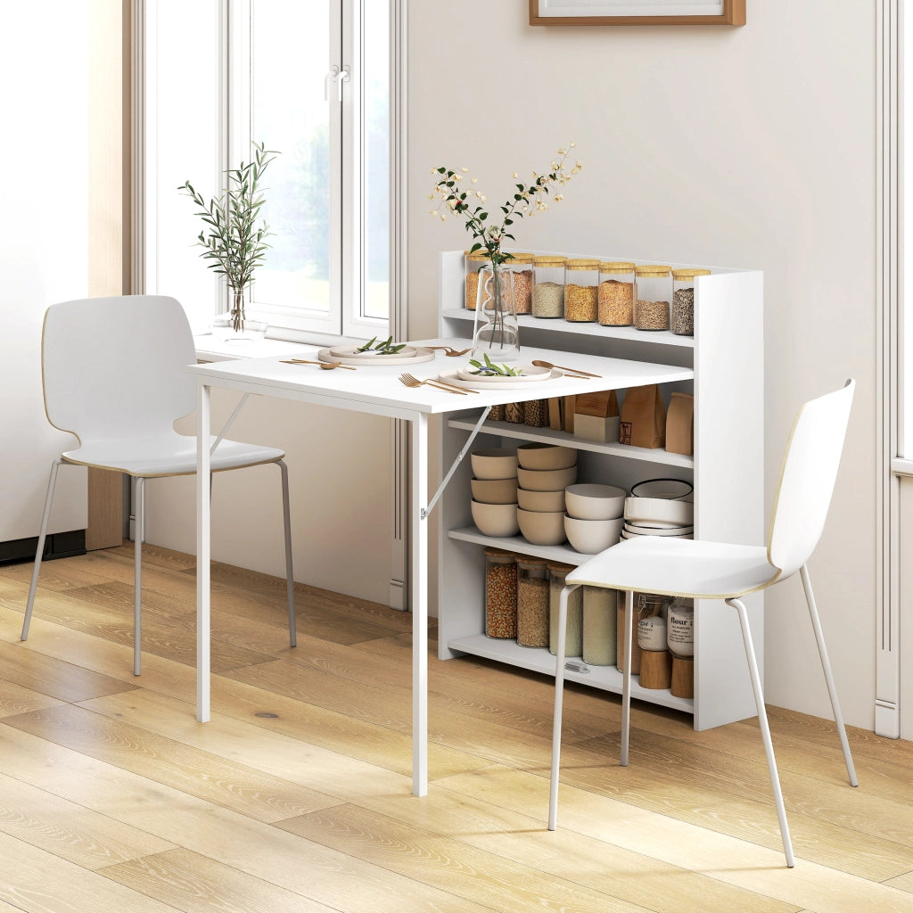 Tavolo da pranzo pieghevole ¨C zephmum ¨C bianco 90x200