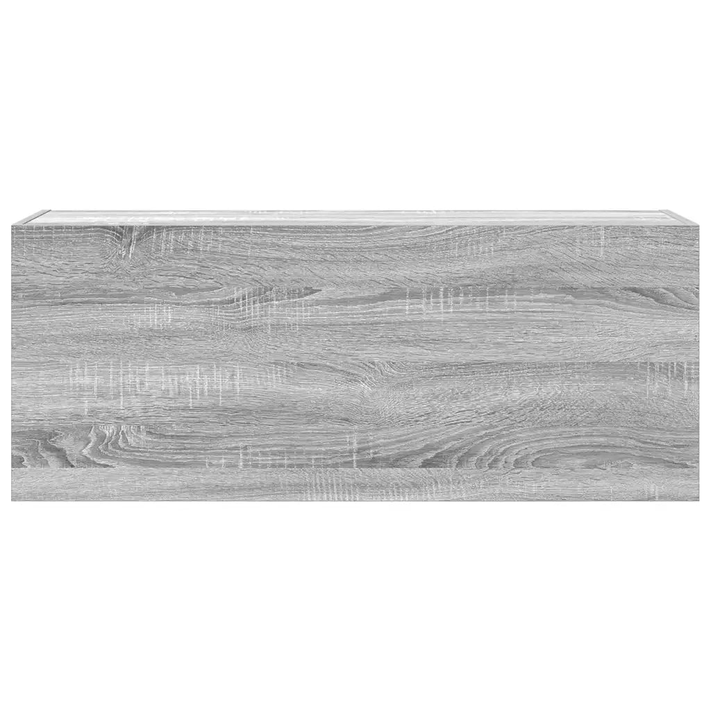 Mobile da Bagno Grigio Sonoma 100x25x40 cm in Truciolato