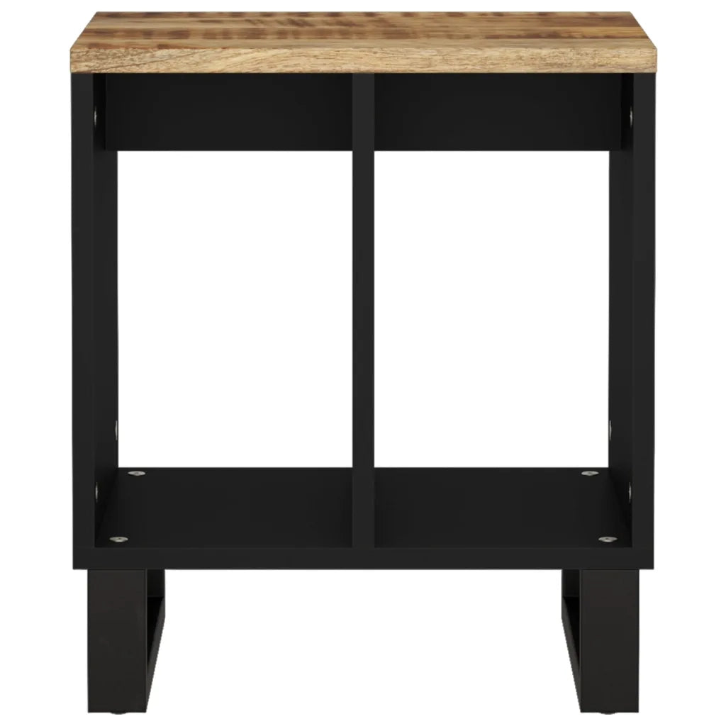 Tavolino 40x31x46 cm Legno Massello Mango e Legno Multistrato 350644