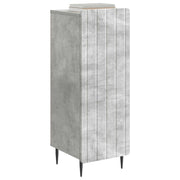 Credenza | Madia | Buffet da pranzo | Armadio da pranzo Grigio Cemento 34,5 x 33 x 92 cm Legno ingegnerizzato