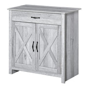 Credenza per Soggiorno ¨C zephmum ¨C Grigio 80x39.7x80 cm