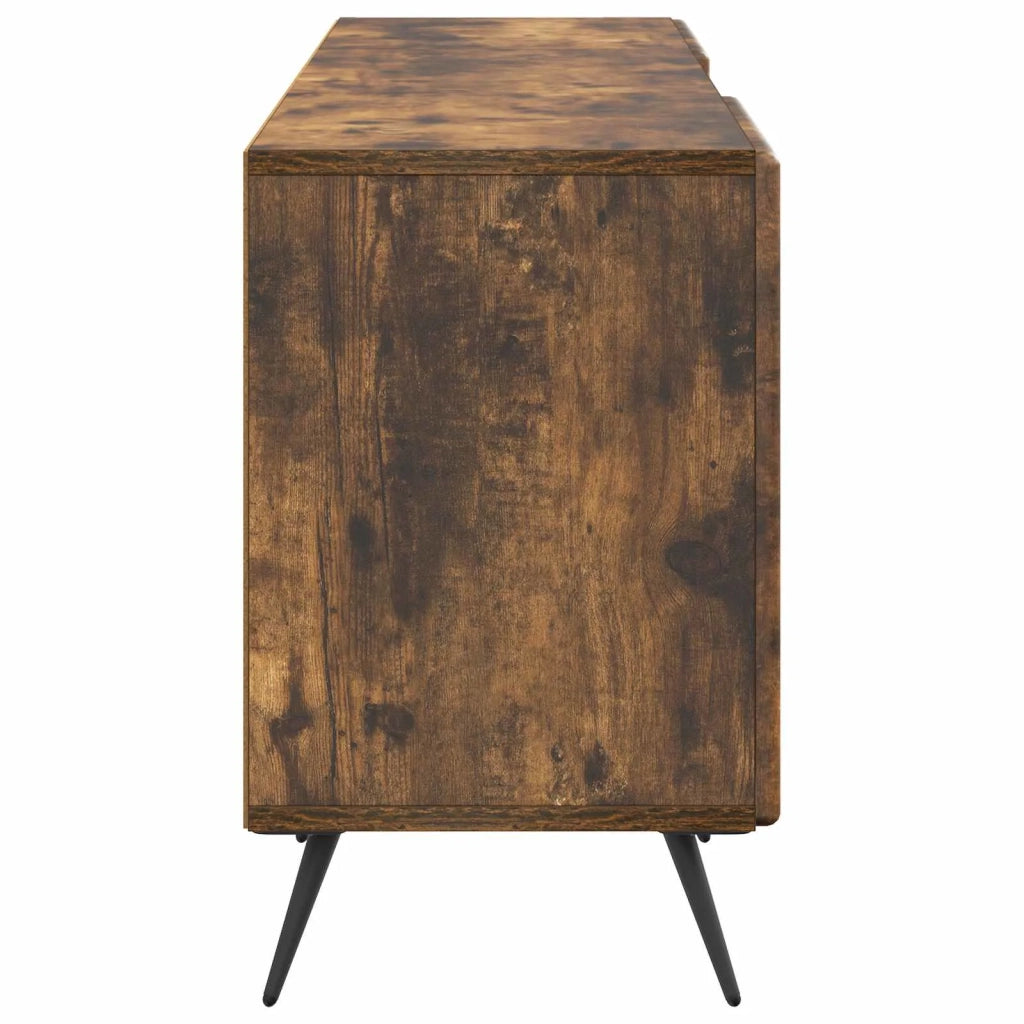 Mobile TV Rovere Fumo 150 x 31 x 50 cm Legno ingegnerizzato 895610