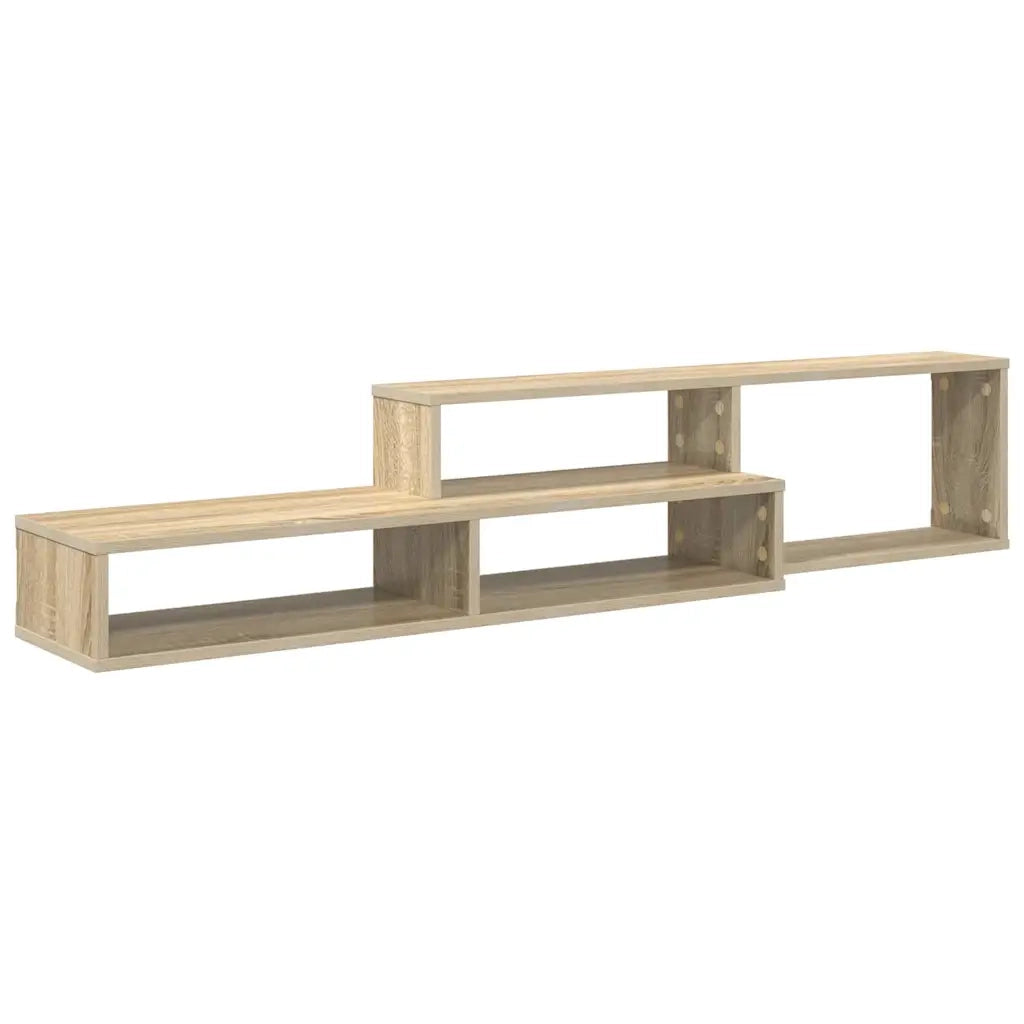 SupportoperTVaparete 150x25x28,5cm Legno multistrato 889887
