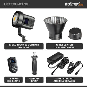 LED Niova 80 Compact Bi Colour 80W