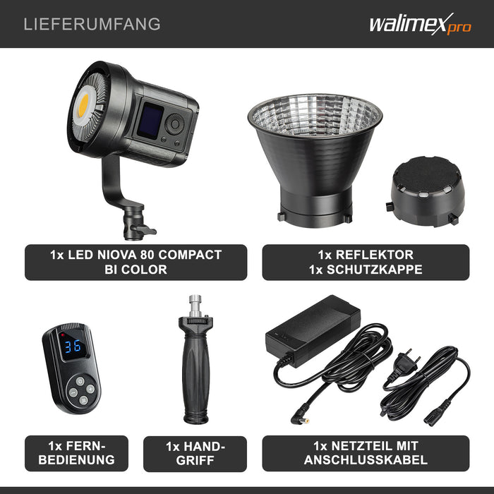 LED Niova 80 Compact Bi Colour 80W