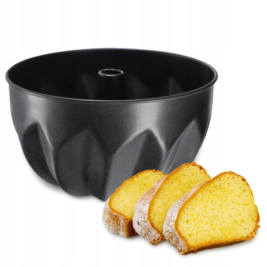 Teglia da forno antiaderente KADAX con camino, 16,5 cm