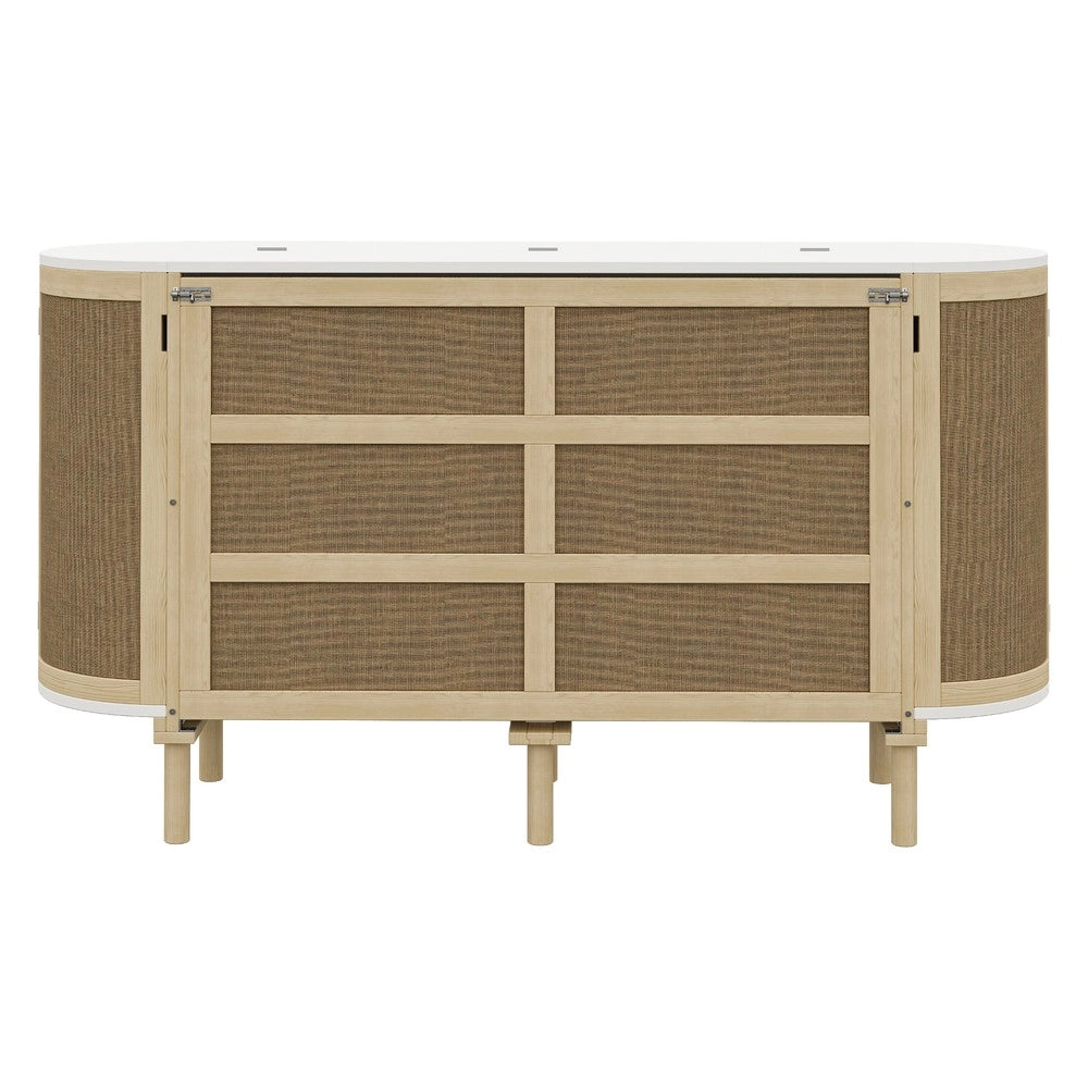 Letto a Muro Verticale con Rete a Doghe ¨C MINIMAL ¨C Legno, Contenitore, 140x200