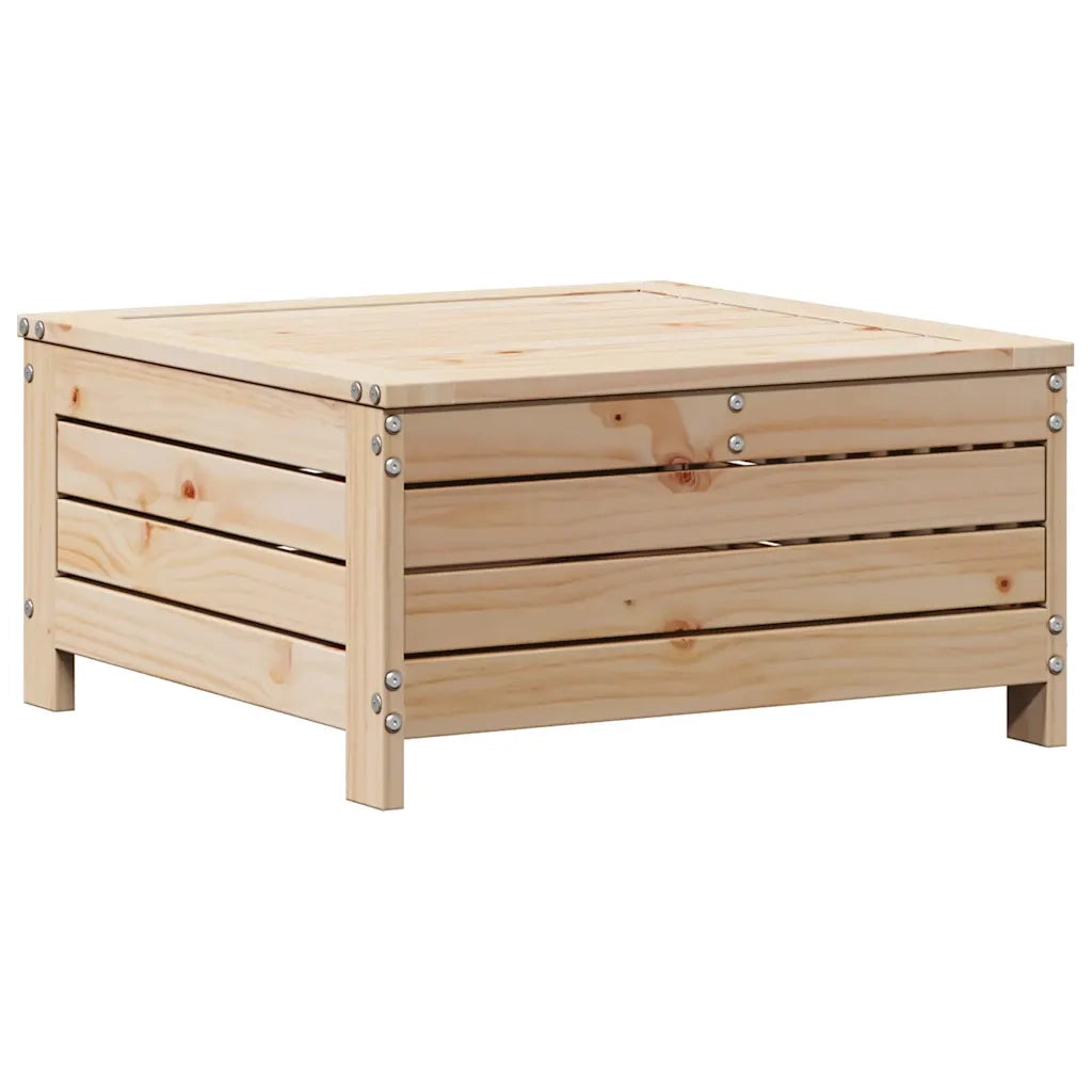 Set Divani da Giardino 3 pz con Cuscini Legno Massello di Pino