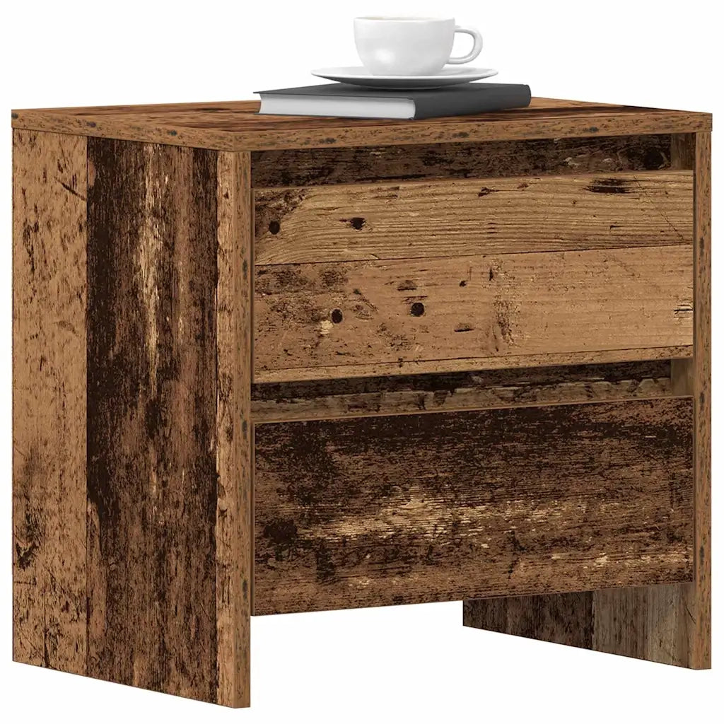 Armadio da Notte 2 pcs Legno vecchio 45 x 34 x 44,5 cm 863354