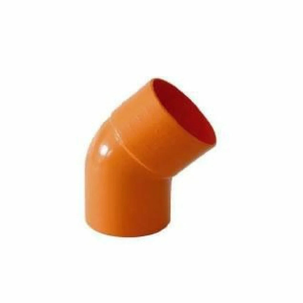 Curva pvc edilizia 45 d.100 b08l qztftf