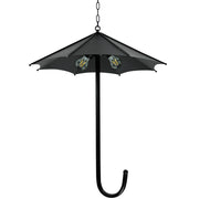 Lampadario Polux Parasol 3 luci E27 nero metallo Ø56