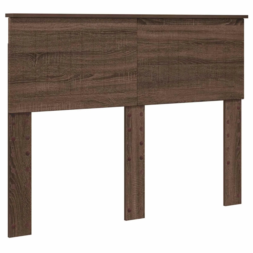 Struttura del letto Rovere Marrone 120 x 190 cm Pino massello 3410633