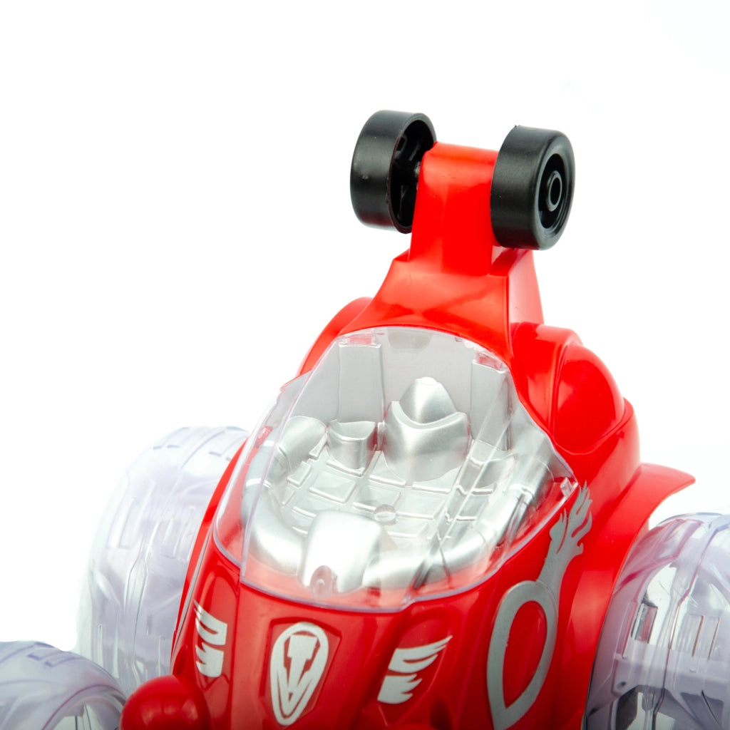 Auto Telecomandata "Speed and Red" – Ballo e Movimento Multidirezionale | Batteria Potente, LED Colorati