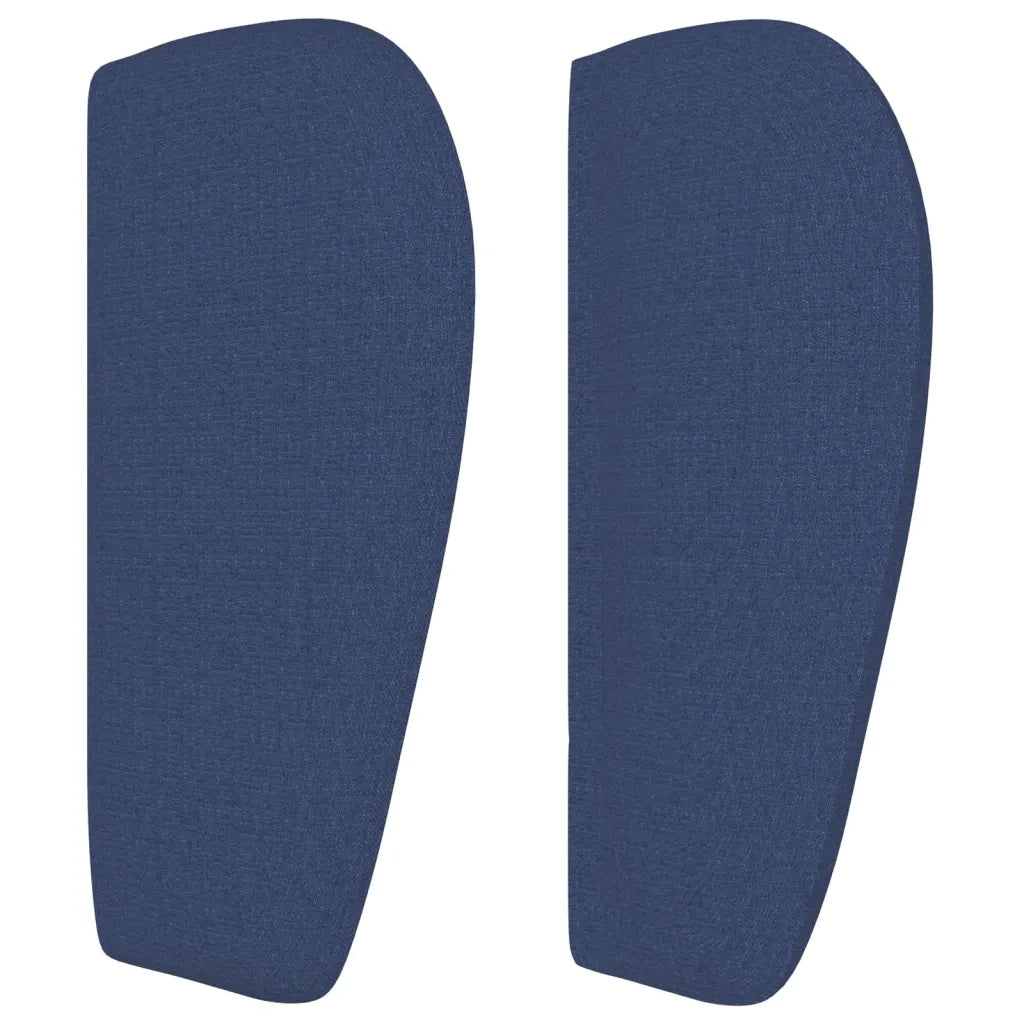Testiera ad Orecchio Blu 103x23x78/88cm in Tessuto 3117140