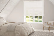 Tenda a rullo Viewtex Screen  5% Grado di apertura bianco lino 150 x 250 cm - Made in Europe - 5 anni di garanzia