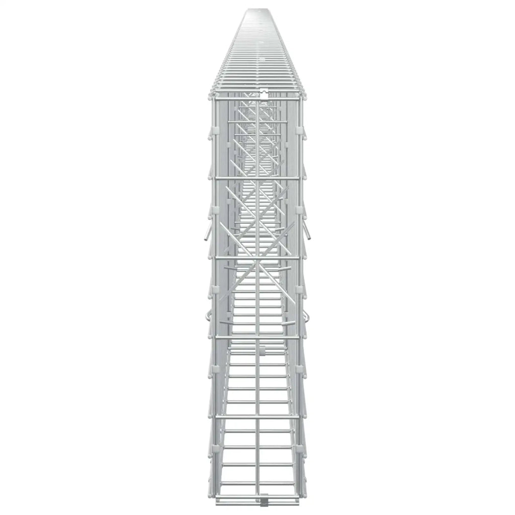 Gabione con Filo da 3,5 mm e Rete da 5x10 cm 800x10x50 cm 3462514