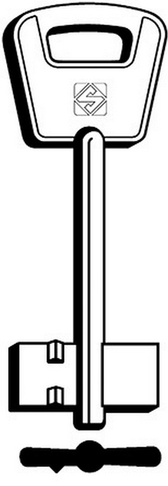 chiavi silca art. 5be3 gr.18 cod:ferx.36762