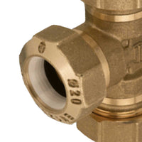 Raccordo in ottone per polietilene