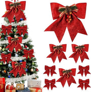 8 Stuks Strizzoli di Abete Rosso, Decorazioni di Natale Decorative per Wreath e Regali, Decorazione Festiva per Casa e Natale
