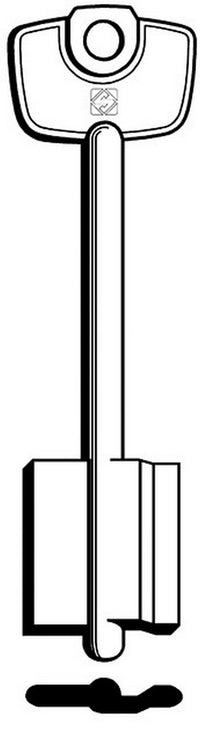 chiavi silca art. 5c4 gr.19 cod:ferx.36772