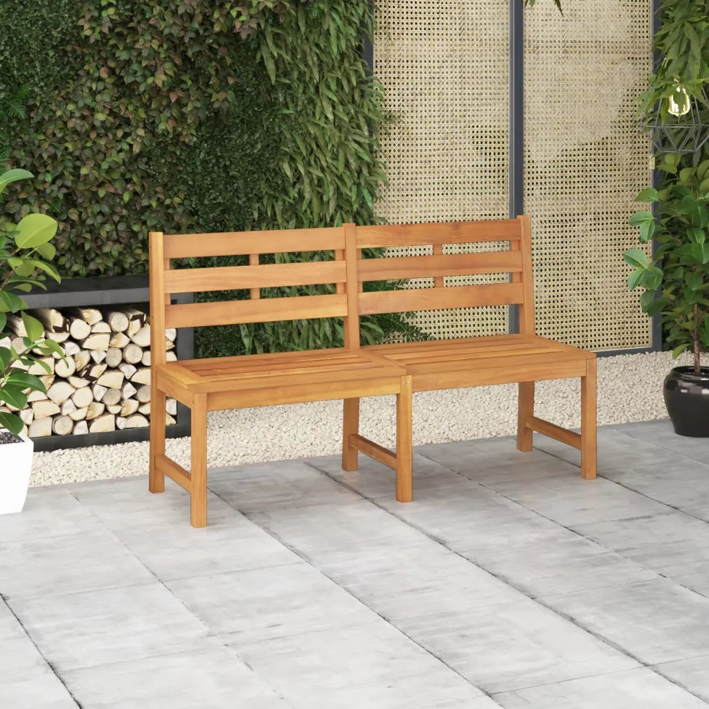 Panca da Giardino 150 cm in Legno Massello di Teak 316635