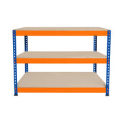 Banco da Lavoro a 3 Ripiani S-Rax - Postazione di lavoro 300kg - 120x60x90cm