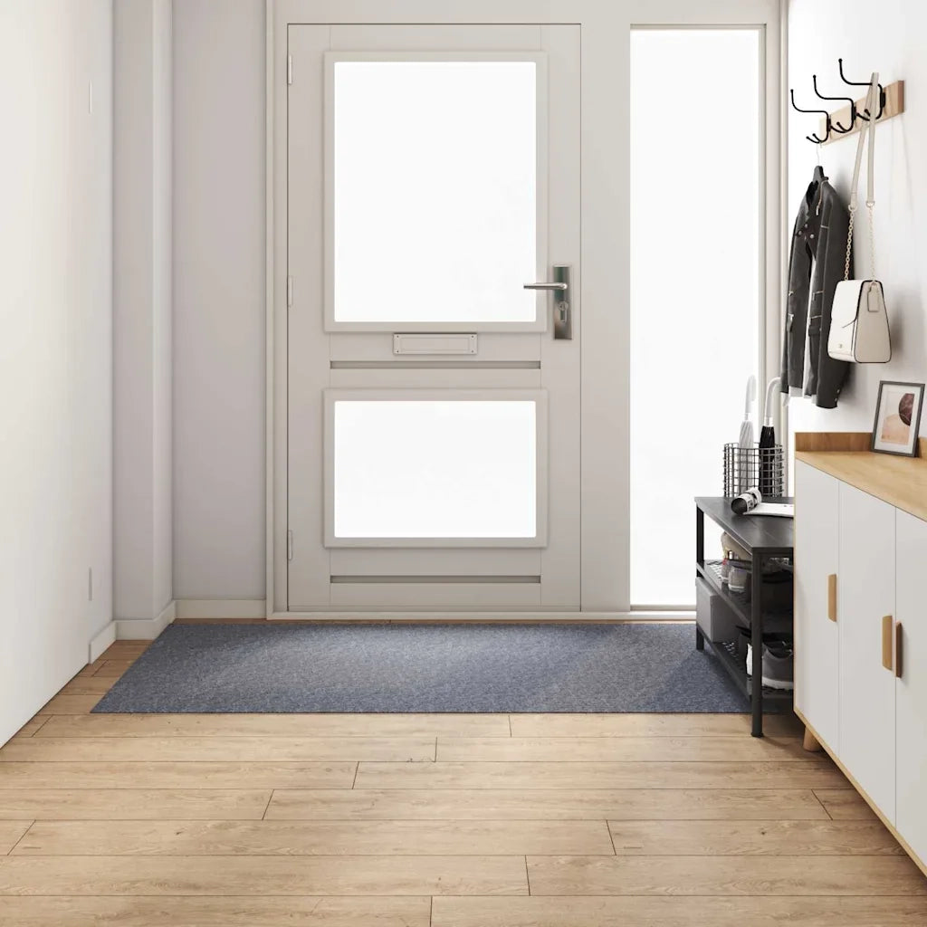 Runner in Moquette | Runner Tappeto Grigio chiaro 100 x 200 cm Tessuto