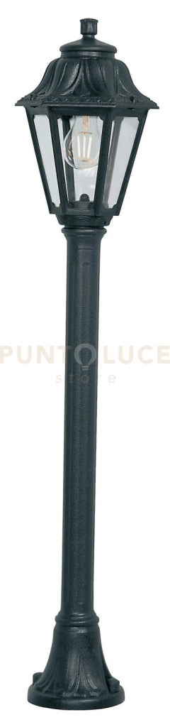 ASTI PALO 110 CM 1 LUCE ATTACCO E27 NERO IP55