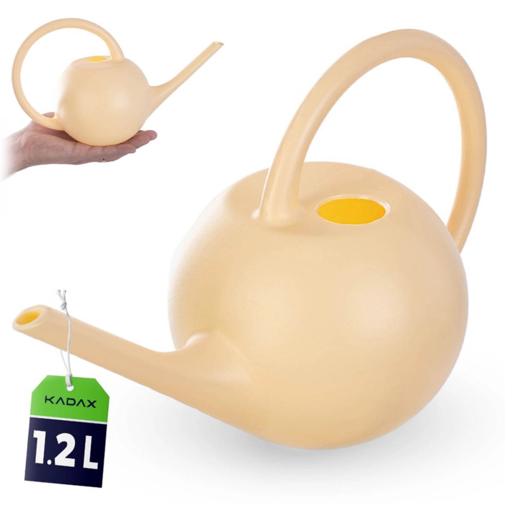 Annaffiatoio KADAX per giardino domestico, ideale per innaffiare fiori e piante, piccolo, in plastica, 1,2 litri.