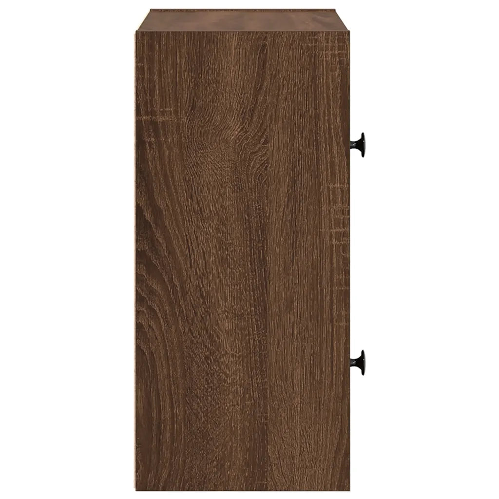 Libreria Rovere Marrone 40x24x52 cm in Legno Multistrato