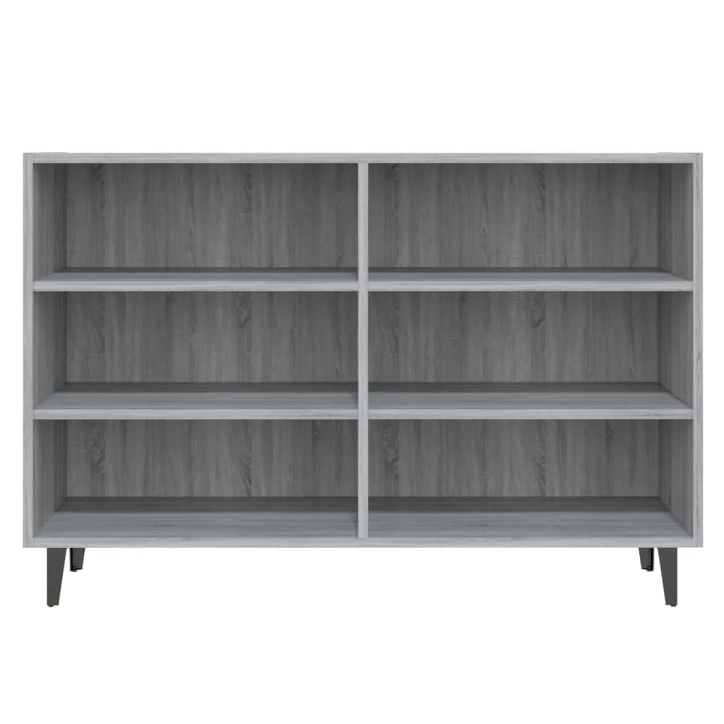 Buffet credenza cassettiera armadio mobile contenitore organizer cucina soggiorno salotto Sonoma 103,5 x 35 x 70 cm legno ingegnerizzato grigio 02_0036273