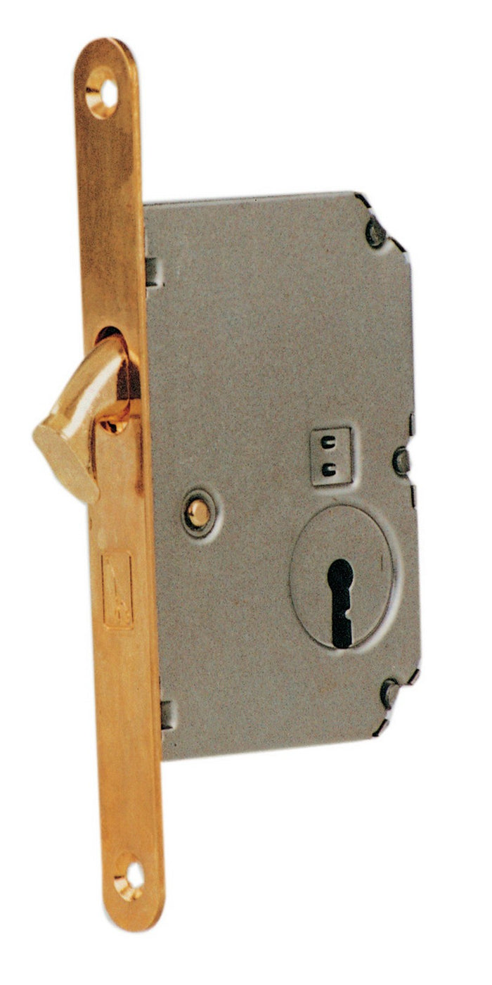 bonaiti serratura a gancio art.60 ottonata mm.50 cod:ferx.36793