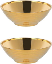 Set di acciaio inossidabile per finestre, ciotola da zuppa con cucchiaio e bastoncini da cibo, ciotola per pasta udon pasta asiatica, 2 set (6 pezzi)