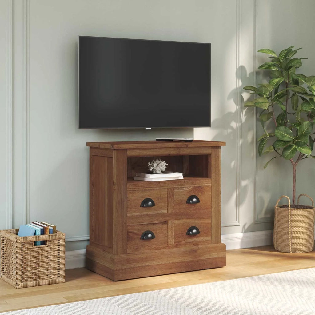 Armadio Naturale 60 x 30 x 60 cm Legno di teak solido