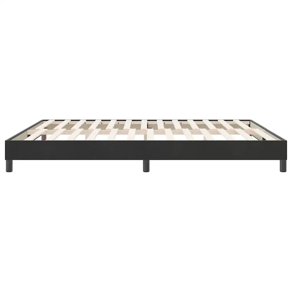 Letto a Molle senza Materasso Nero 180x220 cm in Velluto 3315887
