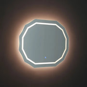 Specchio 90x70 con bordo illuminato a led