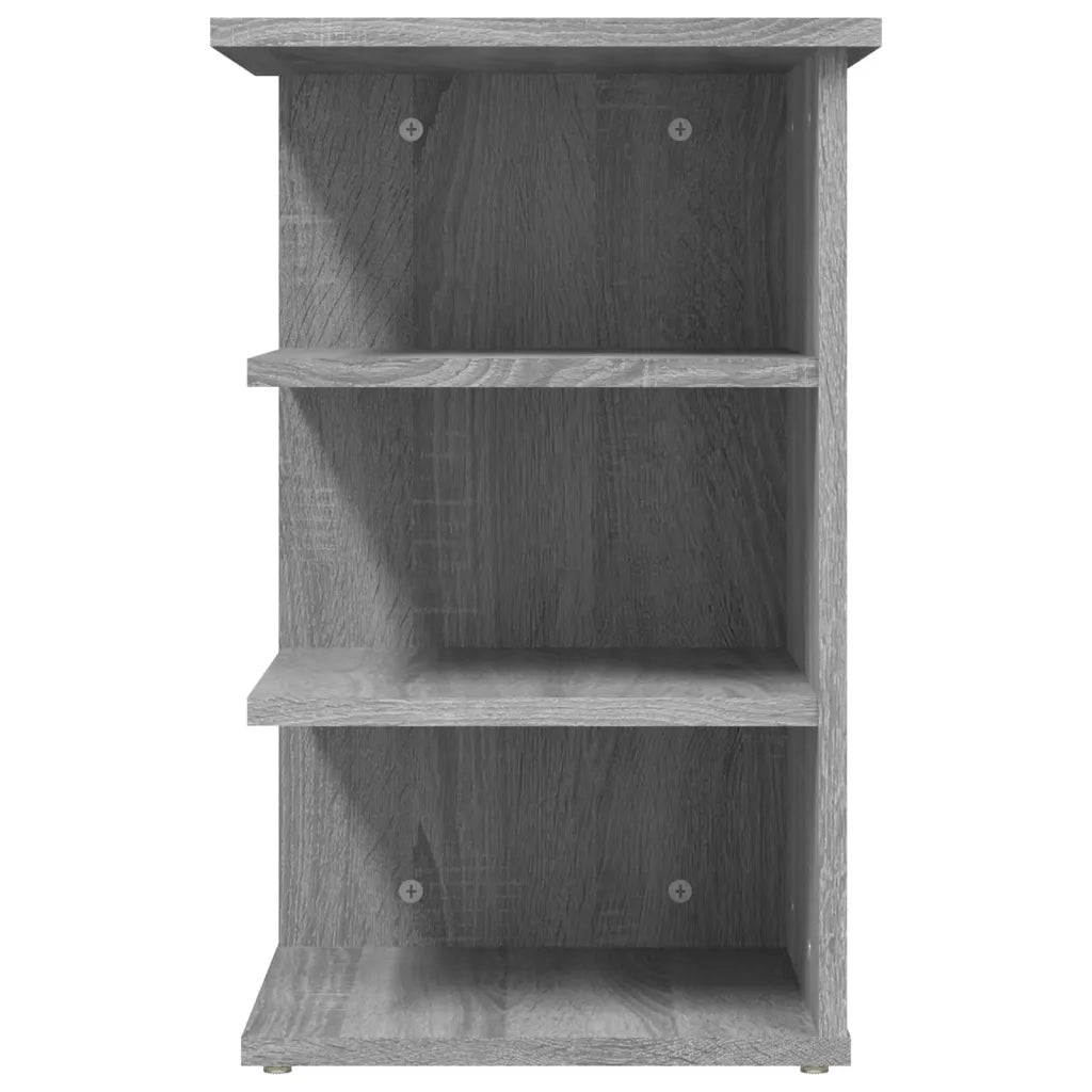 Mobiletto Laterale Grigio Sonoma 35x35x55 cm Legno Multistrato CFW1683192