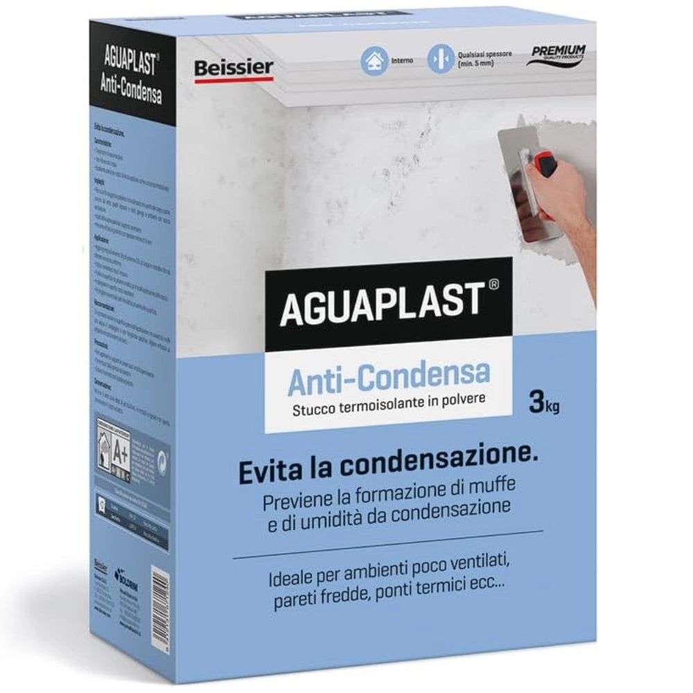 Aguaplast anticondensa stucco termoisolante e anti-muffa 3 kg