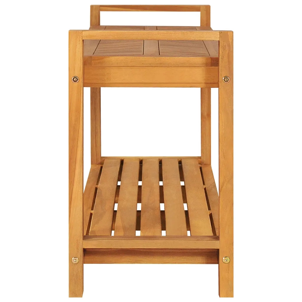 Panca 120 cm in Legno Massello di Teak 325276