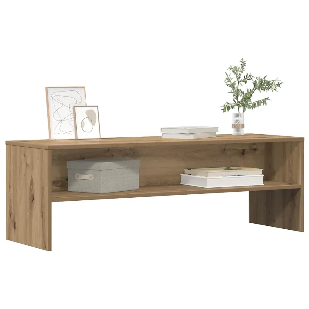Mobile TV-Credenza per TV-Console TV Rovere Artigianale 120x40x40 cm in Truciolato