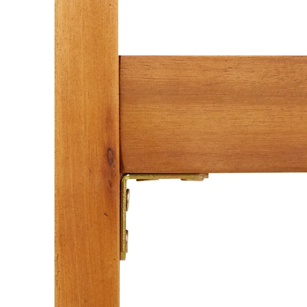 Sedie da Giardino 2 pz 50x53x80 cm Legno Massello di Acacia