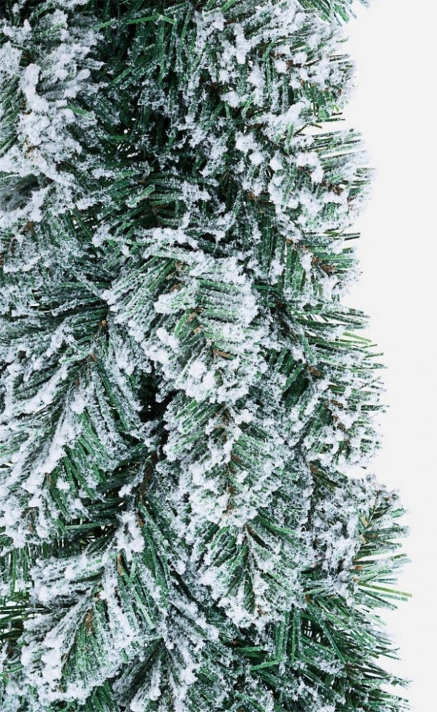 Corona Decorativa Innsbruck Innevato Diametro 45cm (6 Pezzi)