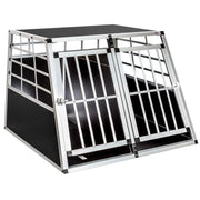Gabbia doppia per il trasporto di cani con schienale dritto 97 x 90 x 69,5 cm 3708144/2