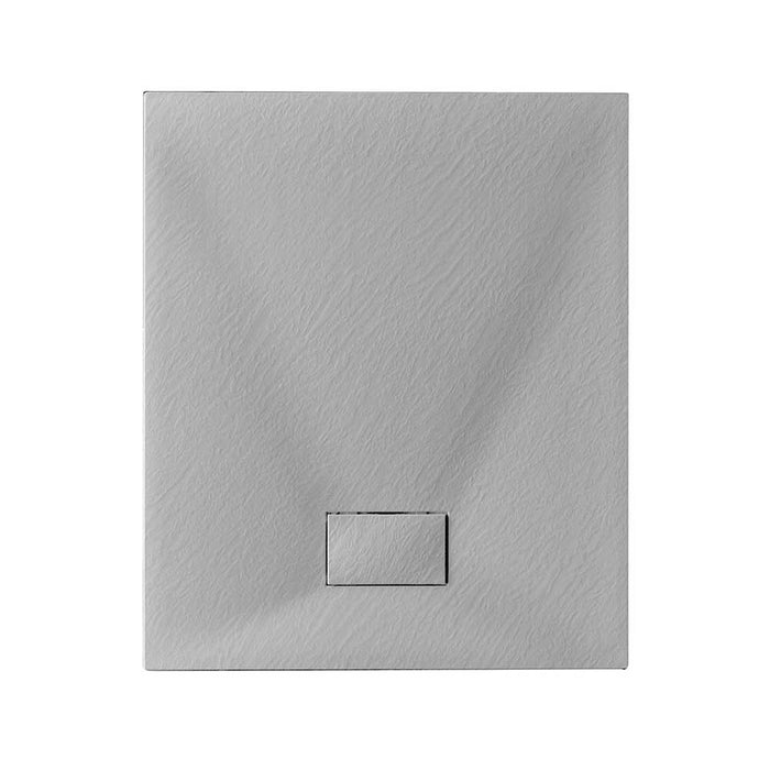 Piatto doccia 70 x 90 cm grigio stone essence slim rettangolare